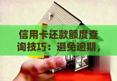 信用卡还款额度查询技巧：避免逾期，合理使用信用工具