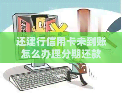 还建行信用卡未到账怎么办理分期还款