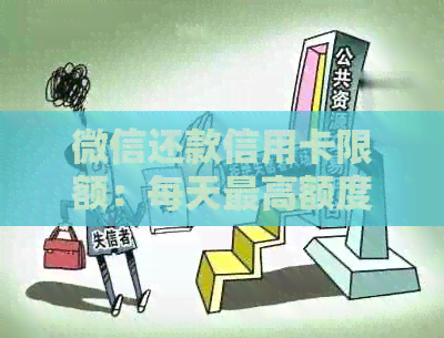微信还款信用卡限额：每天更高额度是多少？