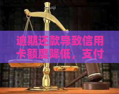 逾期还款导致信用卡额度降低，支付宝是否有解决方案？