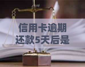 信用卡逾期还款5天后是否能继续使用？如何处理逾期还款问题？