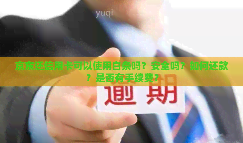 京东还信用卡可以使用白条吗？安全吗？如何还款？是否有手续费？