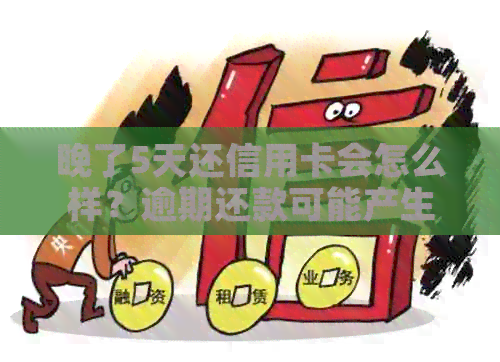 晚了5天还信用卡会怎么样？逾期还款可能产生的后果