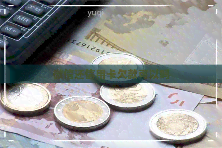 微信还信用卡欠款可以吗
