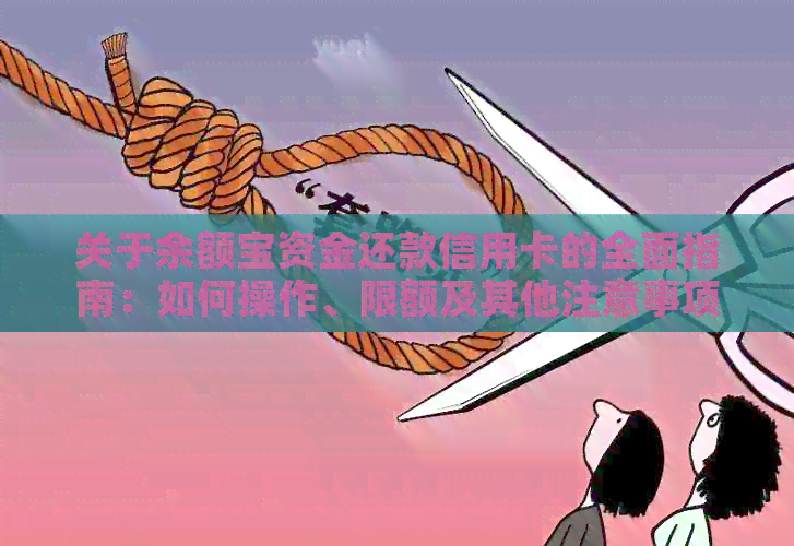 关于余额宝资金还款信用卡的全面指南：如何操作、限额及其他注意事项