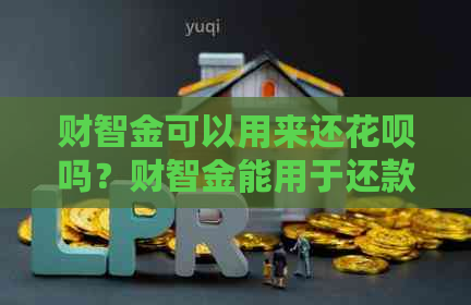 财智金可以用来还信用卡吗？财智金能用于还款吗？财智金能用来还信用卡吗？