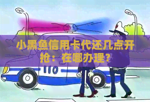 小黑鱼信用卡代还几点开抢：在哪办理？
