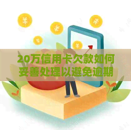 20万信用卡欠款如何妥善处理以避免逾期