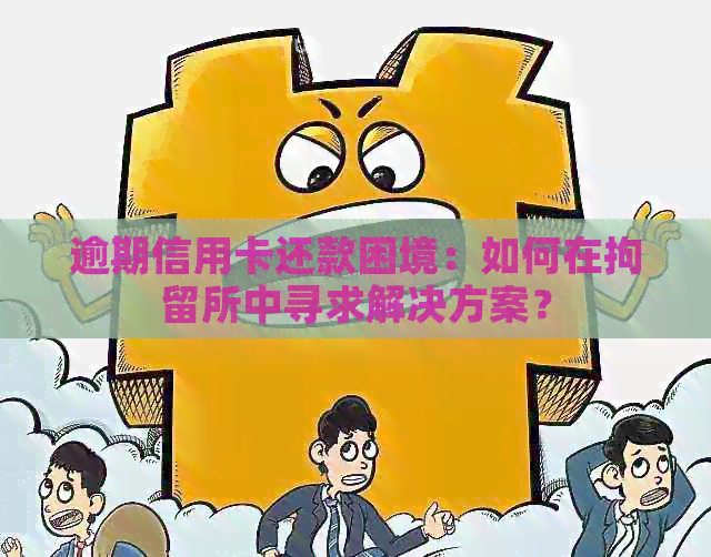 逾期信用卡还款困境：如何在拘留所中寻求解决方案？