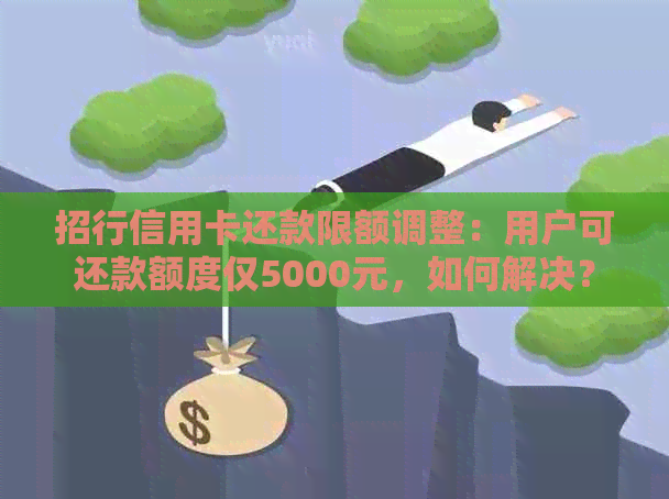 招行信用卡还款限额调整：用户可还款额度仅5000元，如何解决？