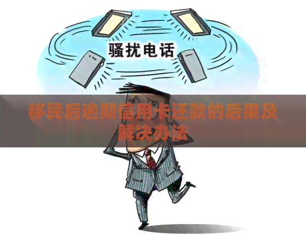 移民后逾期信用卡还款的后果及解决办法
