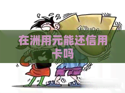 在洲用元能还信用卡吗