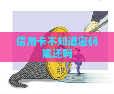 信用卡不知道密码能还吗
