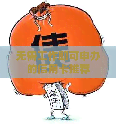 无需工作即可申办的信用卡推荐