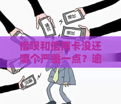 网贷和信用卡没还哪个严重一点？逾期先还哪个？