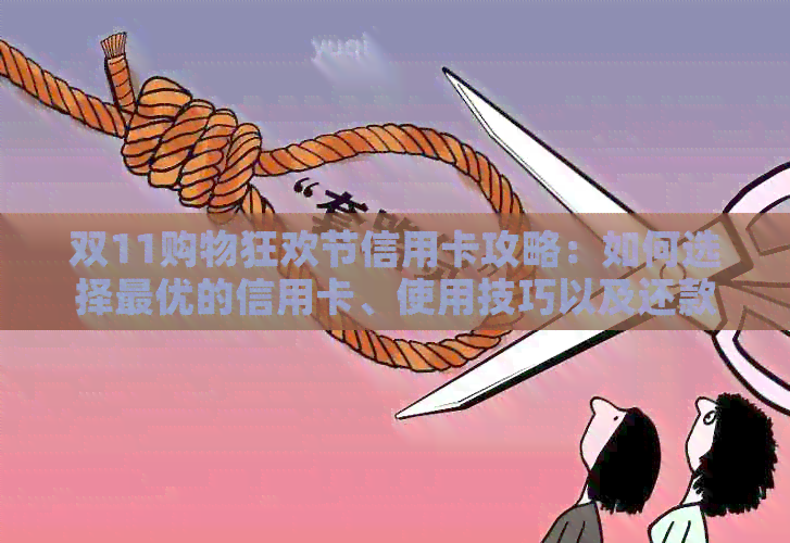 双11购物狂欢节信用卡攻略：如何选择更优的信用卡、使用技巧以及还款指南
