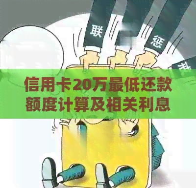 信用卡20万更低还款额度计算及相关利息分析