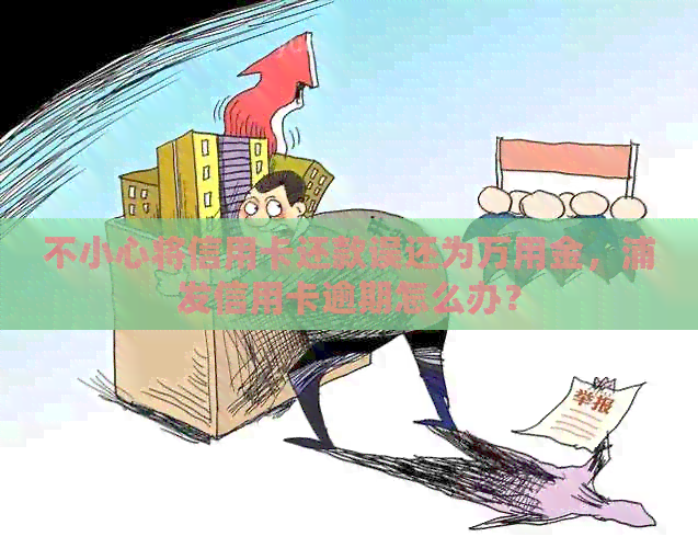 不小心将信用卡还款误还为万用金，浦发信用卡逾期怎么办？