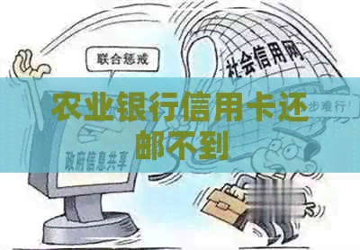 农业银行信用卡还邮不到