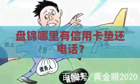 盘锦哪里有信用卡垫还电话？