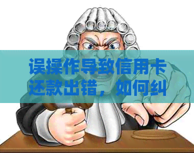 误操作导致信用卡还款出错，如何纠正并避免信用风险