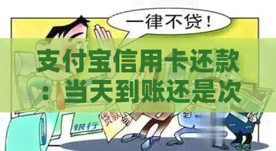 支付宝信用卡还款：当天到账还是次日到账？还款时间及到账速度详解