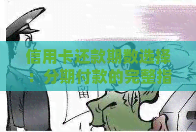 信用卡还款期数选择：分期付款的完整指南，助您轻松规划财务