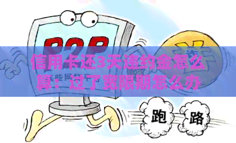 信用卡还3天违约金怎么算：过了宽限期怎么办