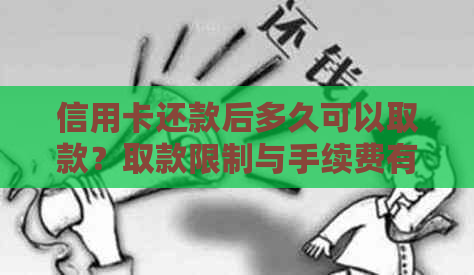 信用卡还款后多久可以取款？取款限制与手续费有哪些注意事项？