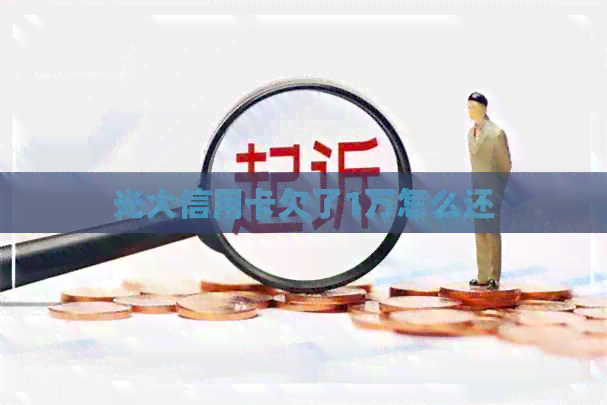 光大信用卡欠了1万怎么还