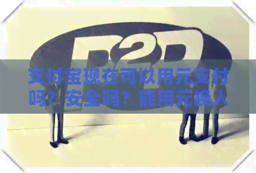 支付宝现在可以用元支付吗？安全吗？能用元换人民币吗？