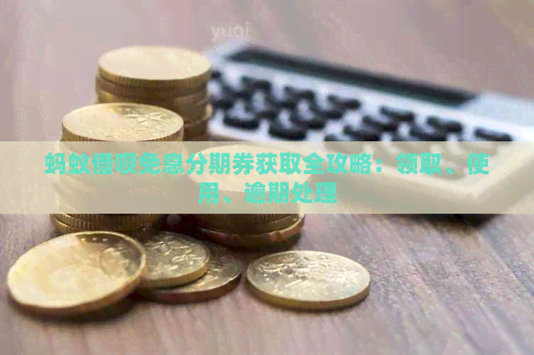 蚂蚁网贷免息分期券获取全攻略：领取、使用、逾期处理