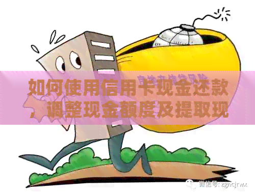 如何使用信用卡现金还款，调整现金额度及提取现金
