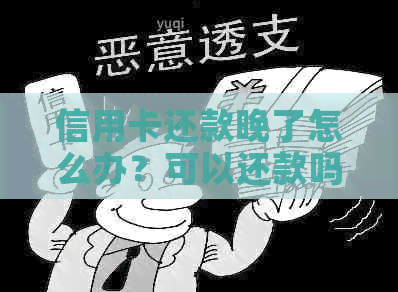 信用卡还款晚了怎么办？可以还款吗？如何进行期还款？