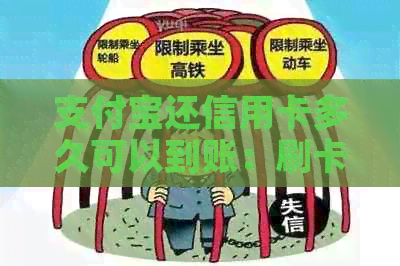 支付宝还信用卡多久可以到账：刷卡及时间详解
