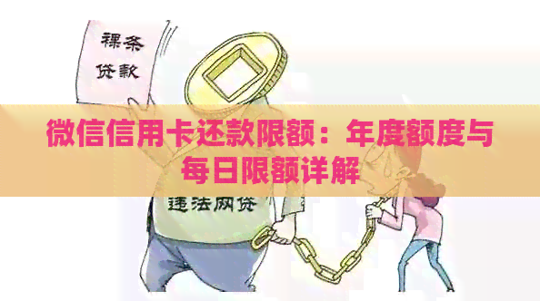 微信信用卡还款限额：年度额度与每日限额详解