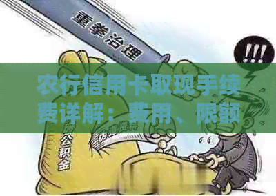 农行信用卡取现手续费详解：费用、限额、免除条件等一应俱全