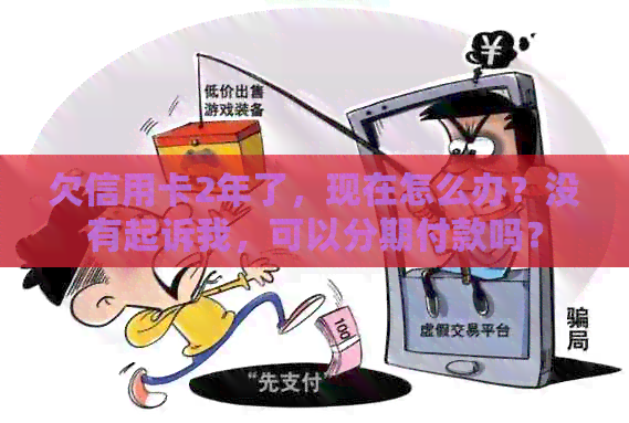 欠信用卡2年了，现在怎么办？没有起诉我，可以分期付款吗？
