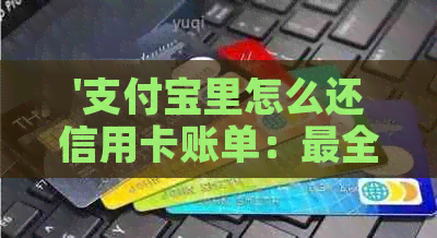 '支付宝里怎么还信用卡账单：最全面指南'