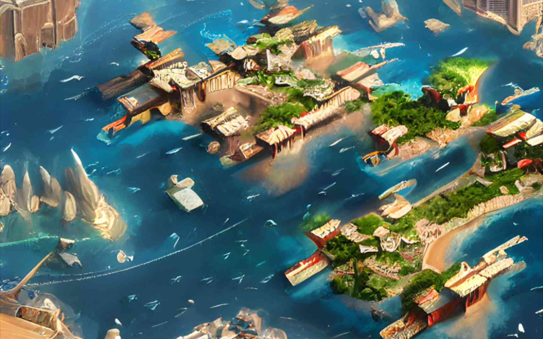 ai生成岛