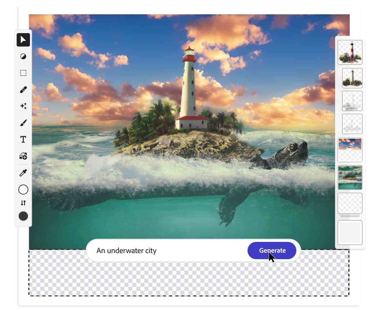 ai生成岛