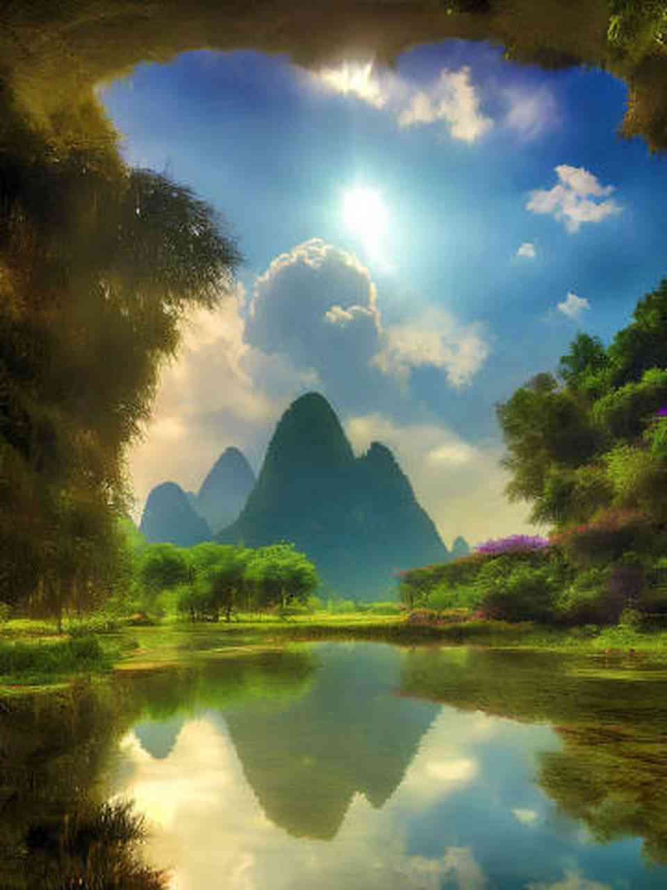 ai自动生成文章风景