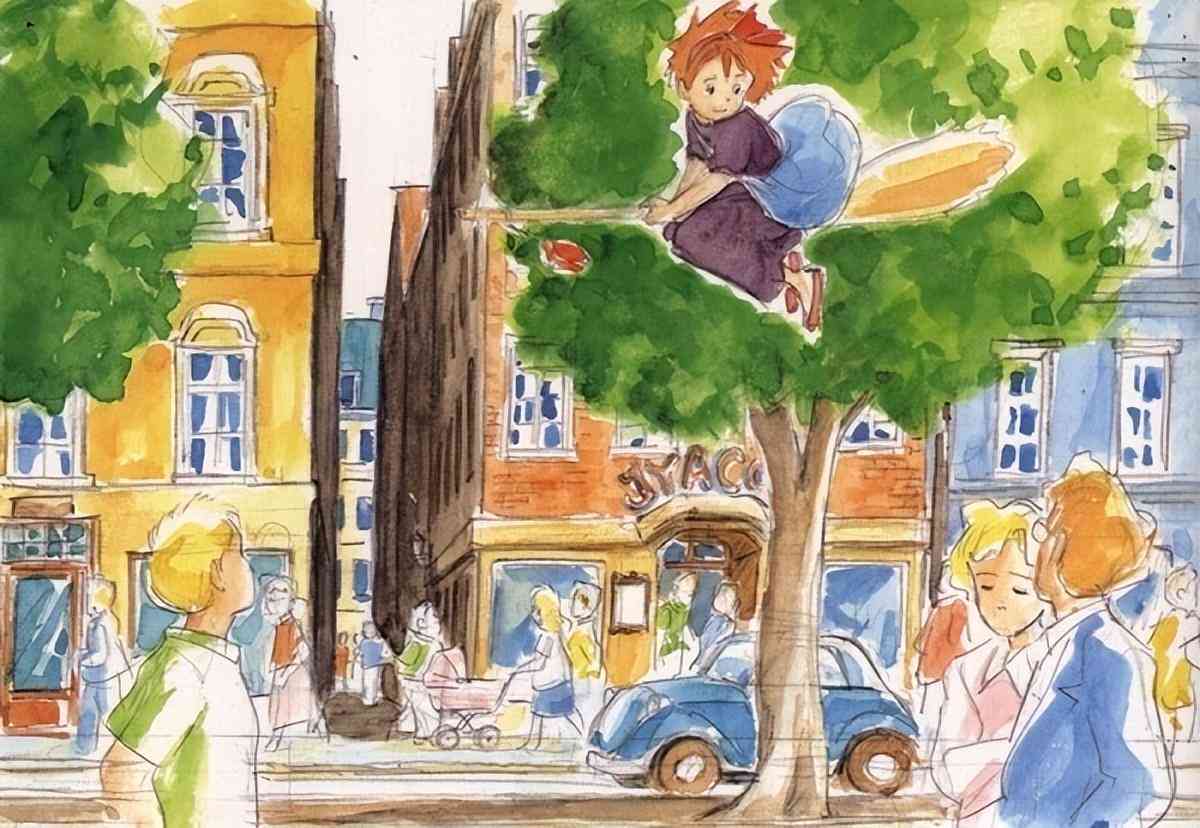 宫崎骏经典动漫手稿：原稿手绘精选，重现宫崎骏动画魅力