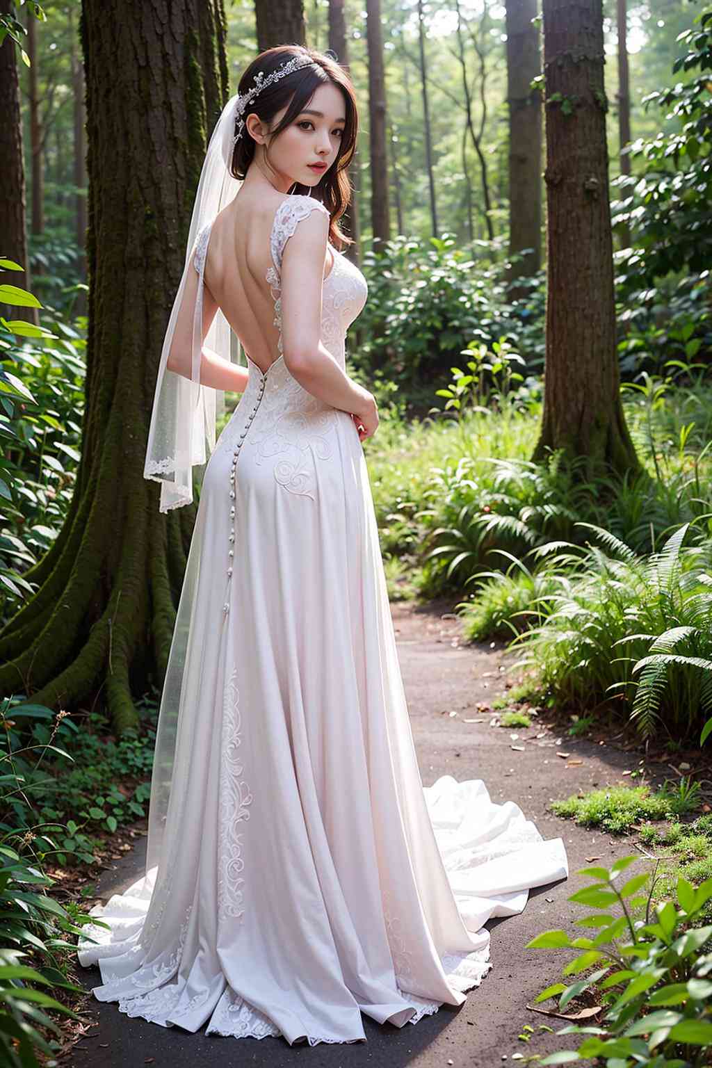 ai生成婚纱照热度