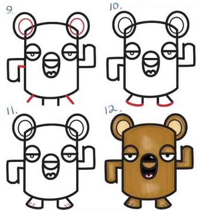 机器狸简笔画教程：动漫角色解析与绘制技巧