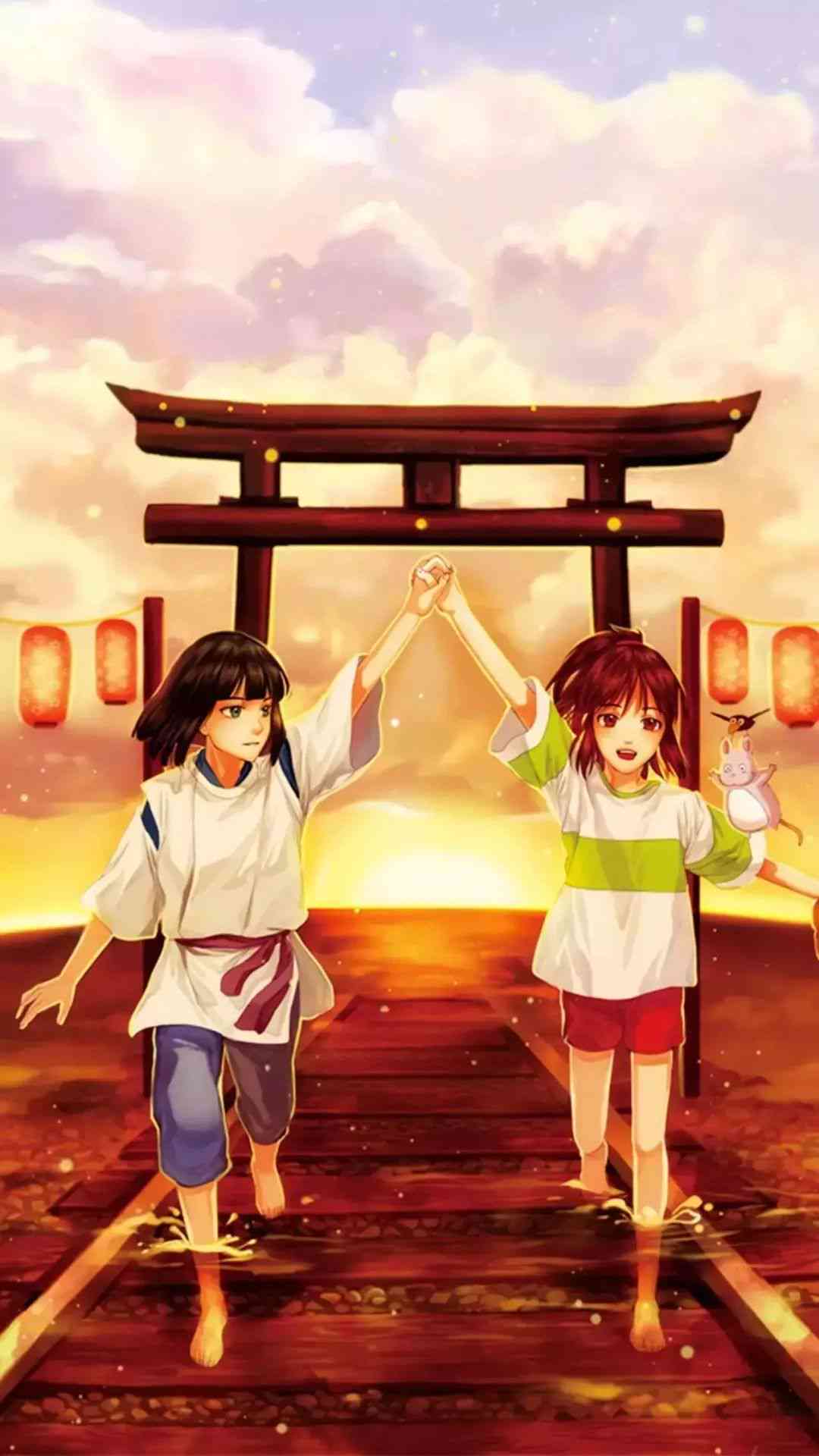 宫崎骏全家福：手机壁纸动画动漫全家福集锦
