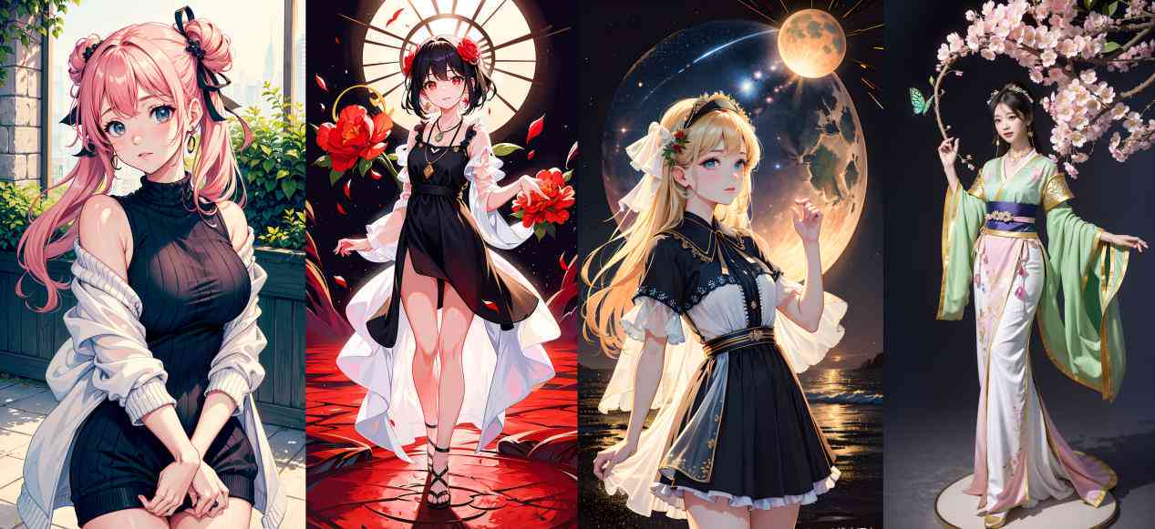 ai生成立绘：自动创作词条与绘制艺术