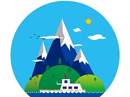 免费AI插画工具：一键生成扁平设计风景插画，支持多场景创作与定制