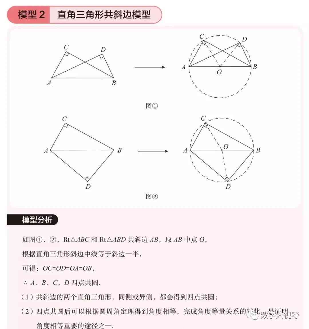 四大模型初中：涵初中与小学数学核心模型解析