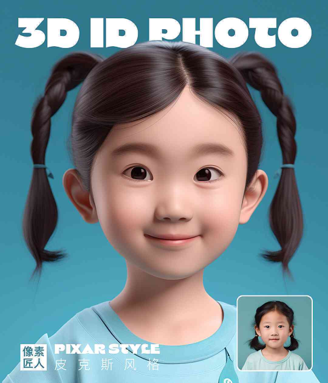 ai生成小时候证件照